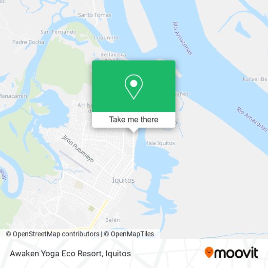 Awaken Yoga Eco Resort map