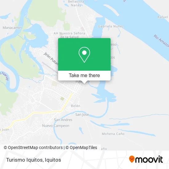 Mapa de Turismo Iquitos