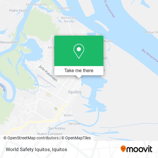 Mapa de World Safety Iquitos