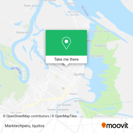 Marktechperu map