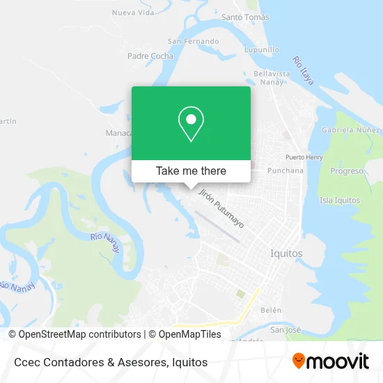 Ccec Contadores & Asesores map