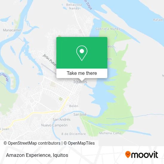 Amazon Experience map