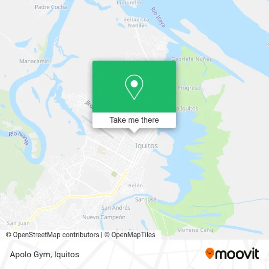 Apolo Gym map