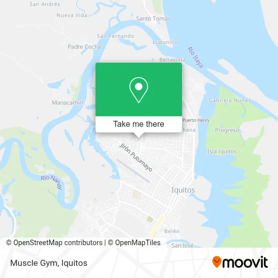 Muscle Gym map