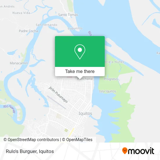 Rulo's Burguer map