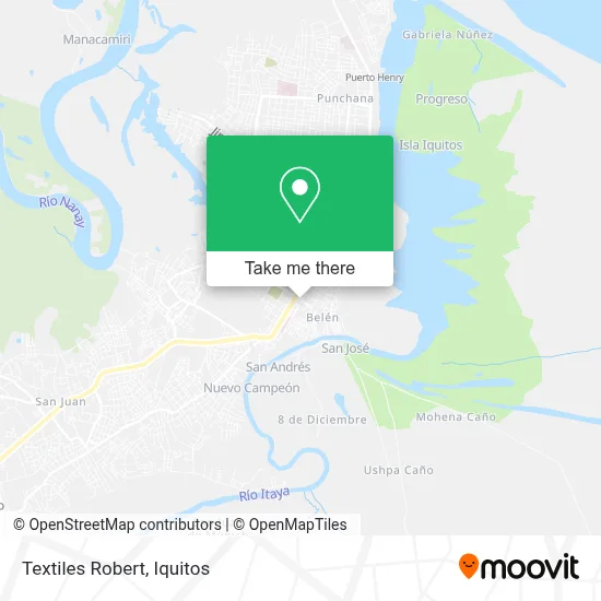 Textiles Robert map