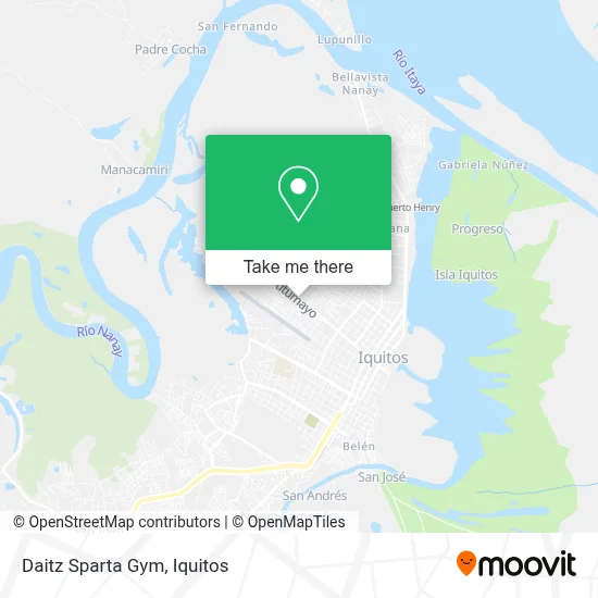 Daitz Sparta Gym map