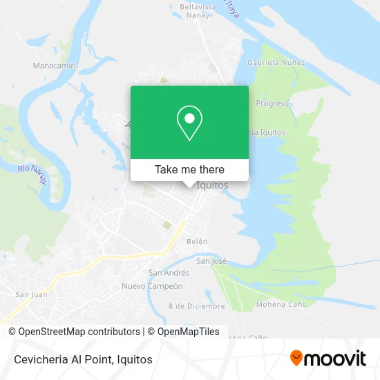 Cevicheria Al Point map