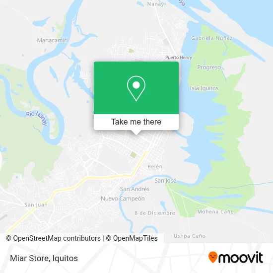 Miar Store map