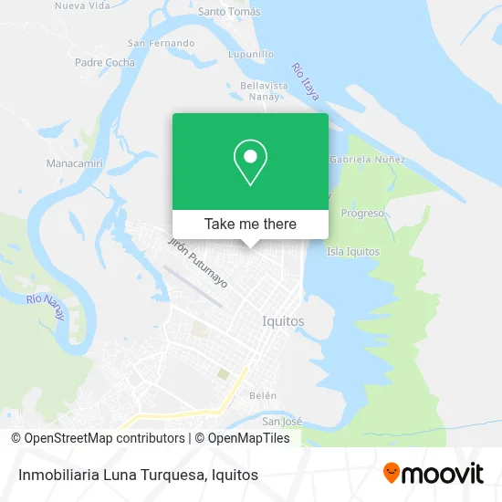 Inmobiliaria Luna Turquesa map