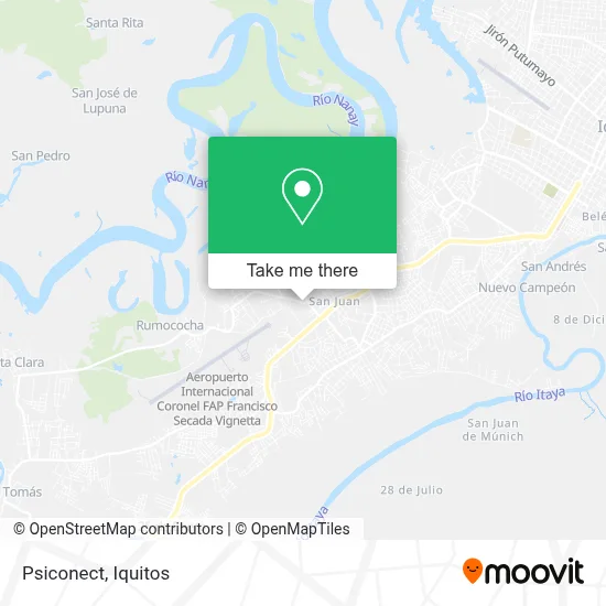 Psiconect map