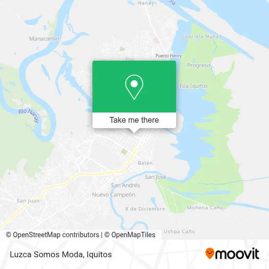 Luzca Somos Moda map