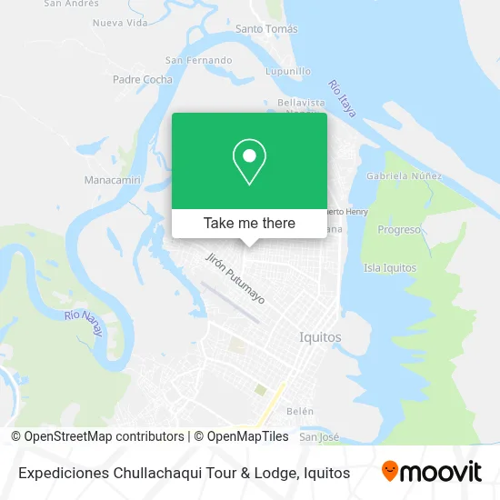 Expediciones Chullachaqui Tour & Lodge map