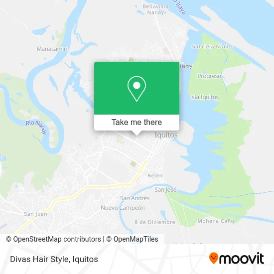 Divas Hair Style map