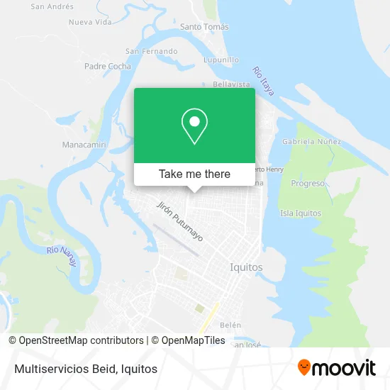 Multiservicios Beid map