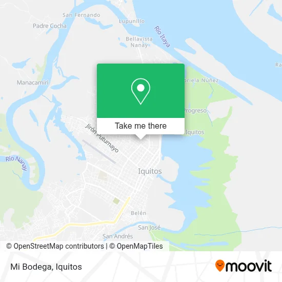 Mi Bodega map