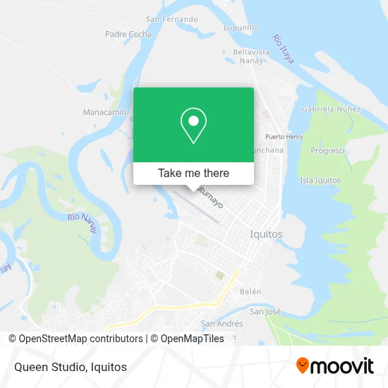 Queen Studio map
