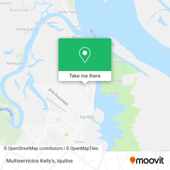 Multiservicios Kelly's map