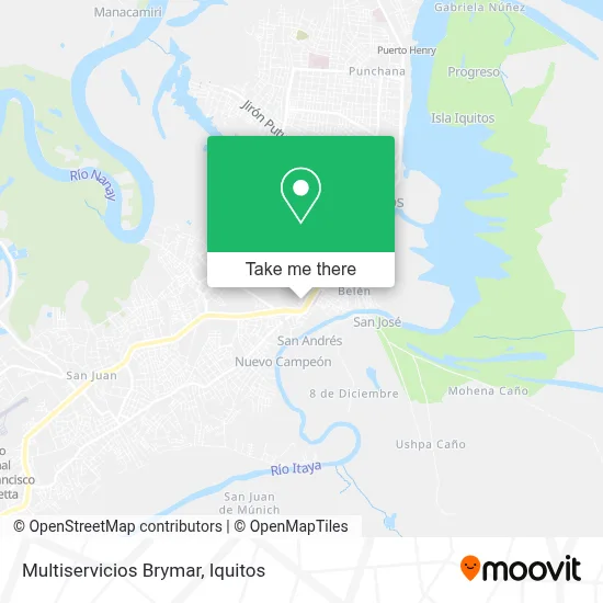 Multiservicios Brymar map