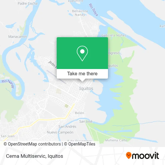 Cema Multiservic map