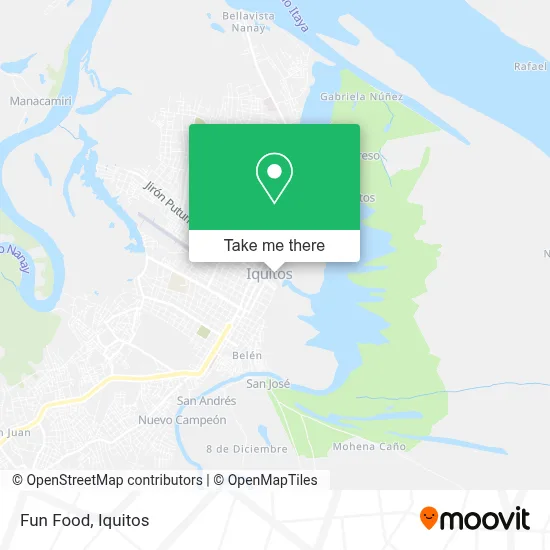Fun Food map