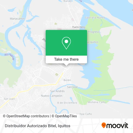 Distribuidor Autorizado Bitel map