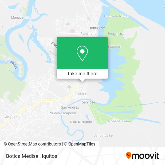 Botica Medisel map
