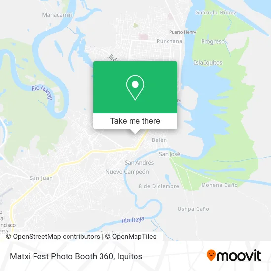 Matxi Fest Photo Booth 360 map