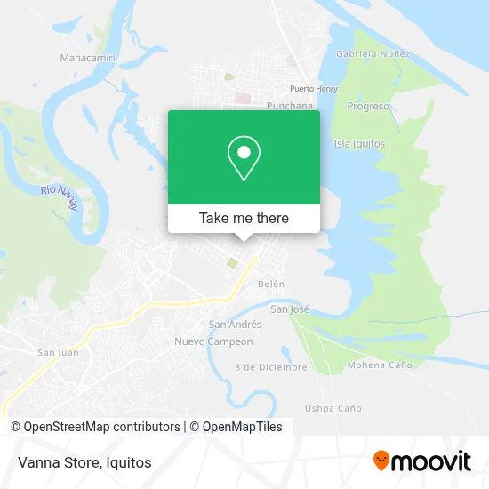 Vanna Store map