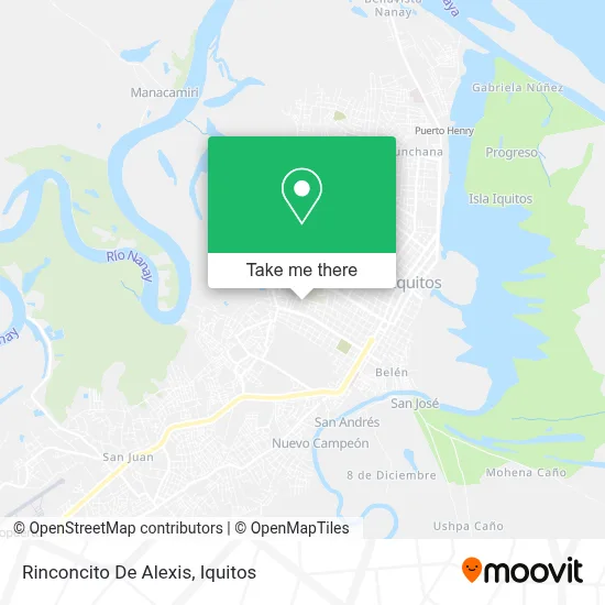Rinconcito De Alexis map