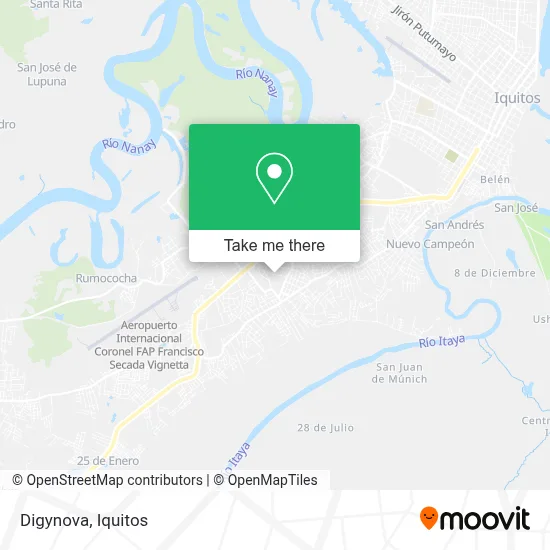 Digynova map