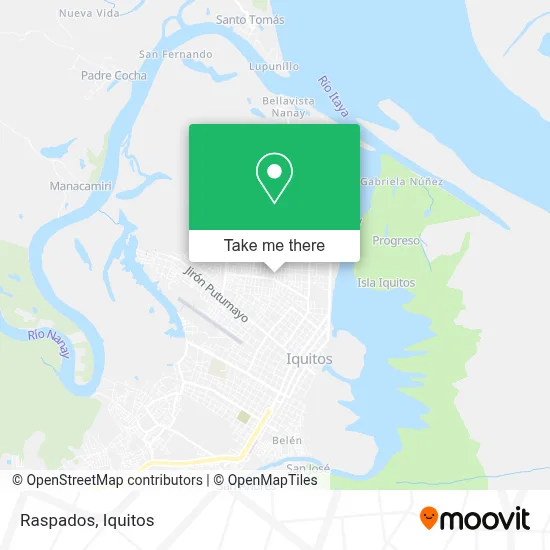 Raspados map