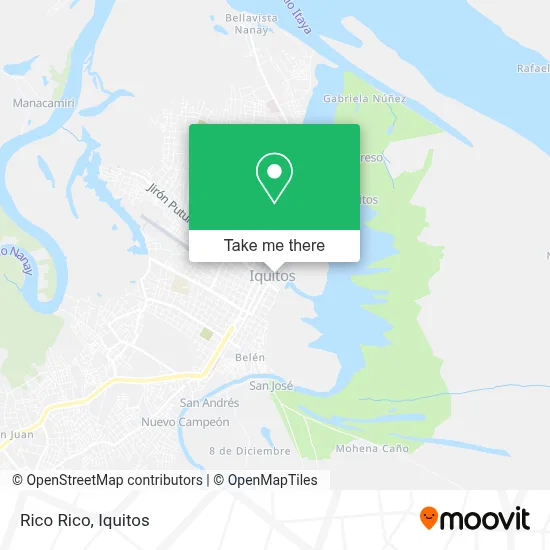 Rico Rico map