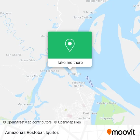 Amazonas Restobar map