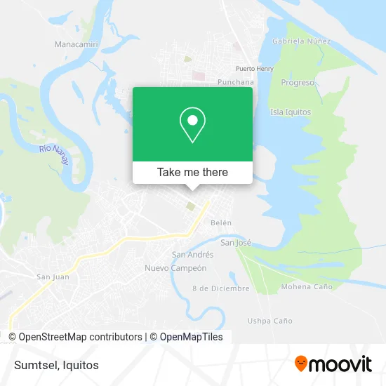 Sumtsel map