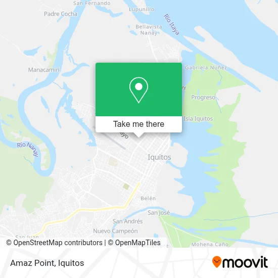 Amaz Point map
