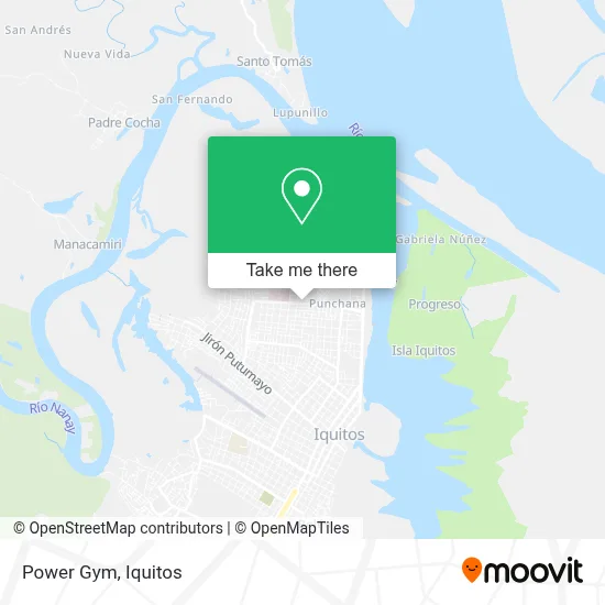 Power Gym map