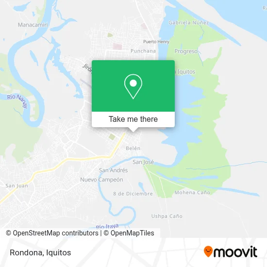 Rondona map