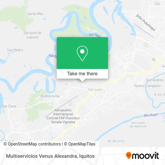 Multiservicios Venus Alexandra map