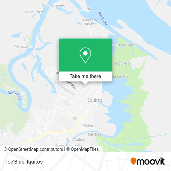 Ice'Blue map