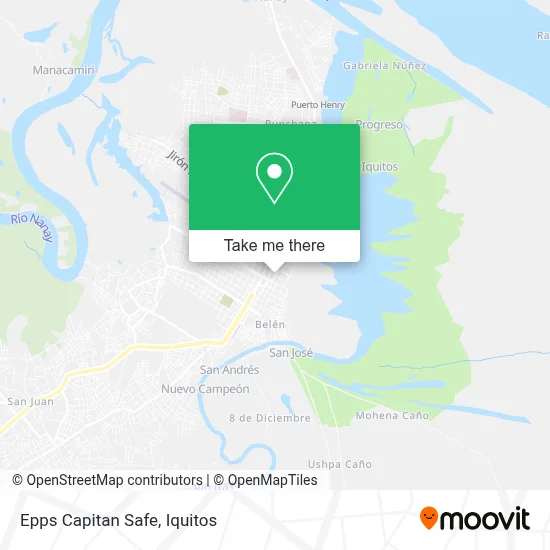 Epps Capitan Safe map