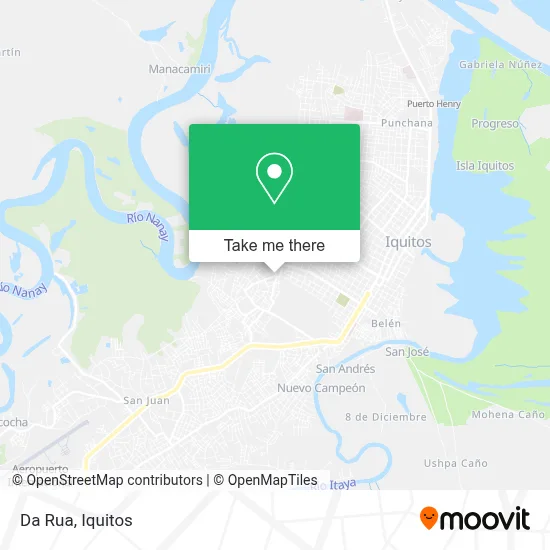 Da Rua map