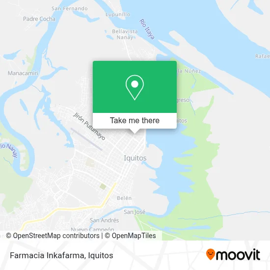 Farmacia Inkafarma map