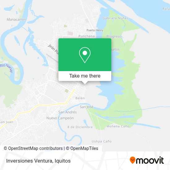 Inversiones Ventura map