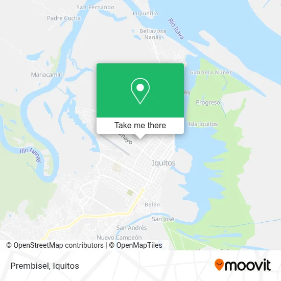 Prembisel map
