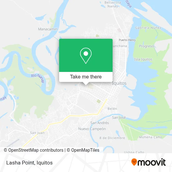 Lasha Point map