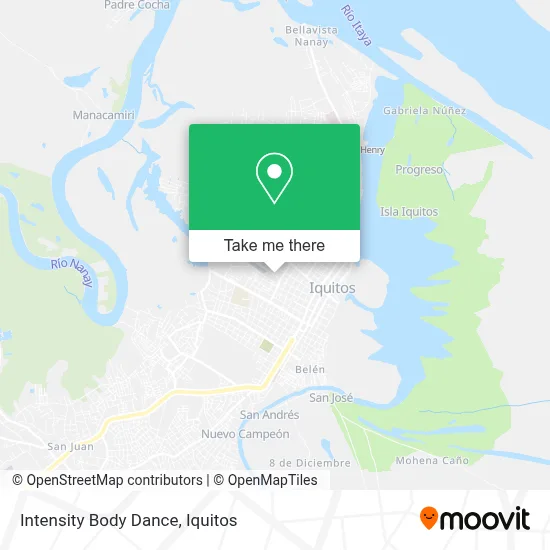 Intensity Body Dance map