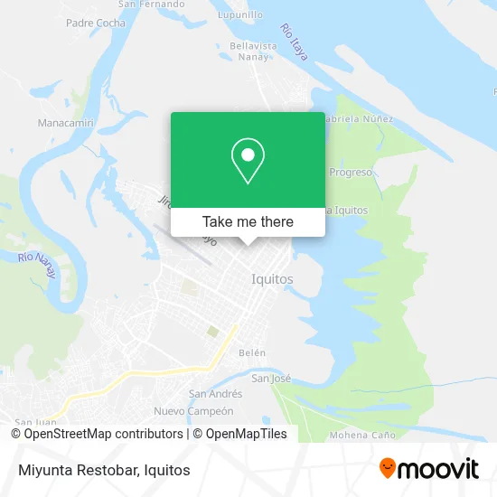 Miyunta Restobar map