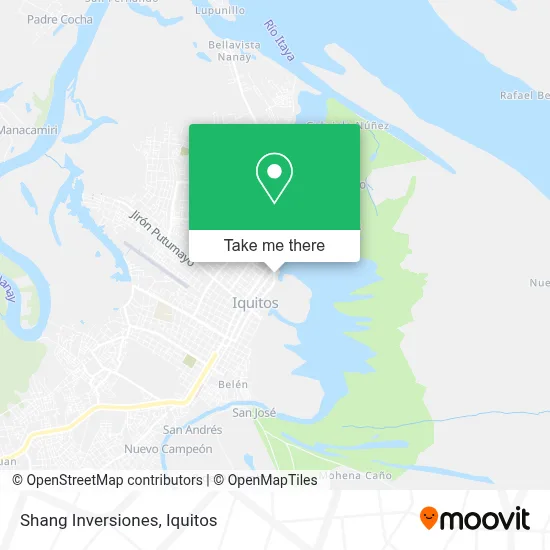 Shang Inversiones map