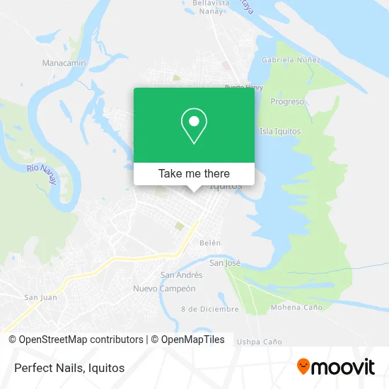 Perfect Nails map